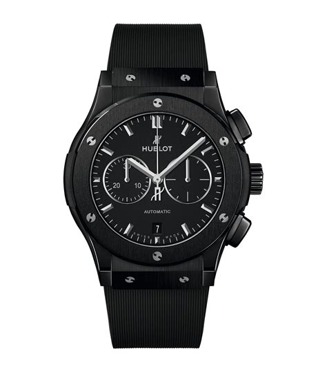 hublot classic fusion black ceramic 42mm|pre owned Hublot classic fusion.